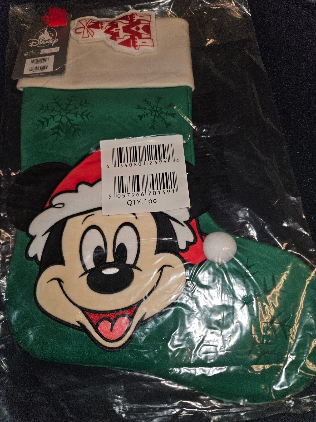kerstsok disney nieuw, Ophalen