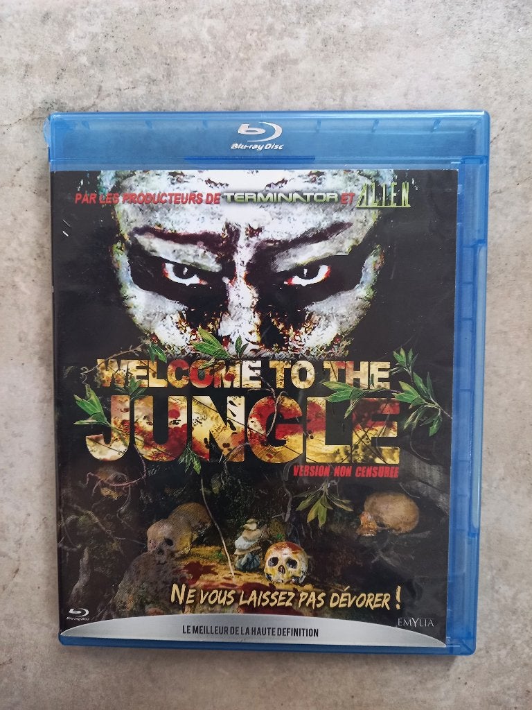 blu ray welcome to the jungle état neuf, CD & DVD, Blu-ray, Enlèvement ou Envoi, Horreur, Film, Français