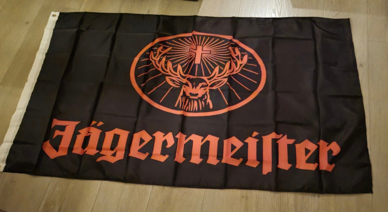 Drapeau 90 cm X 150 cm, maître chasseur, JAGERMEIFTER, Enlèvement ou Envoi