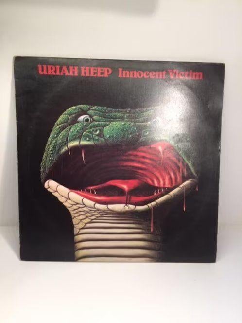 LP - Uriah Heep - Innocent Victim UK ( Vinyl ), Ophalen of Verzenden, Zo goed als nieuw, 12 inch, Progressive