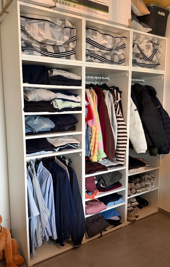 IKEA platsa kasten 3stuks, Ophalen, Zo goed als nieuw, Met plank(en)