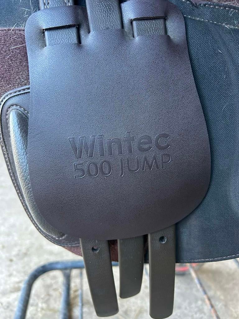 springzadel Wintec 500 Jump 17 met hoes, Dieren en Toebehoren, Ophalen