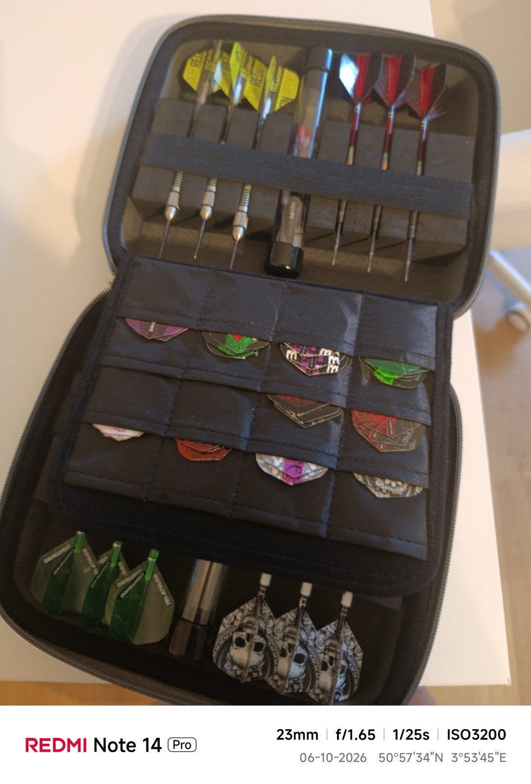 volledige darts set, Ophalen of Verzenden, Pijlen