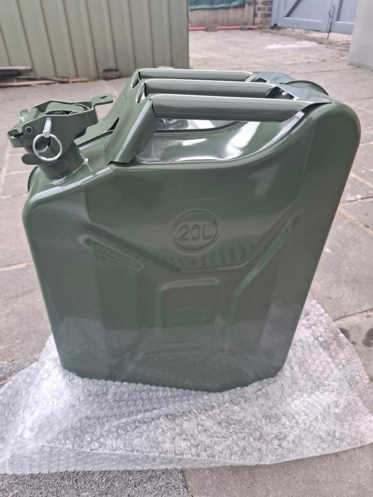 Metalen jerrycans 20 liter, Ophalen, Nieuw