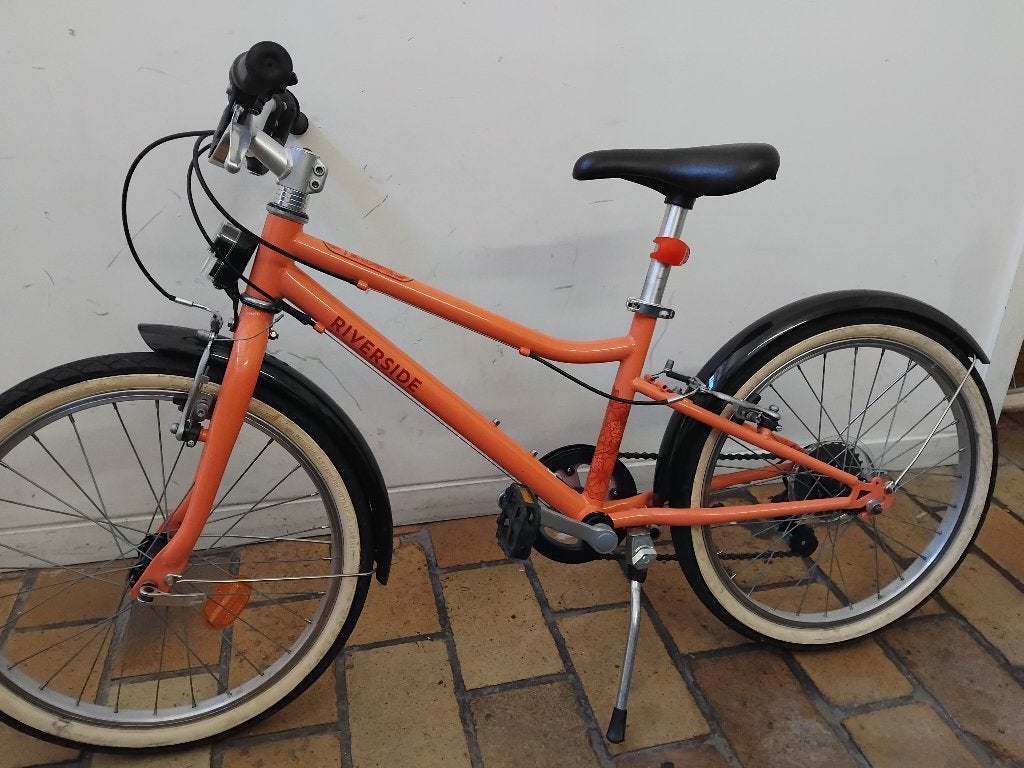 Kinderfiets tot 9 jaar, Enlèvement ou Envoi, Utilisé, Frein à disque, Riverside