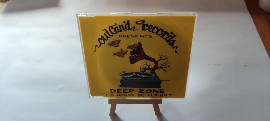 Deep Zone - It's gonna be alright maxi single CD, Ophalen of Verzenden, Zo goed als nieuw, Dance, Maxi-single