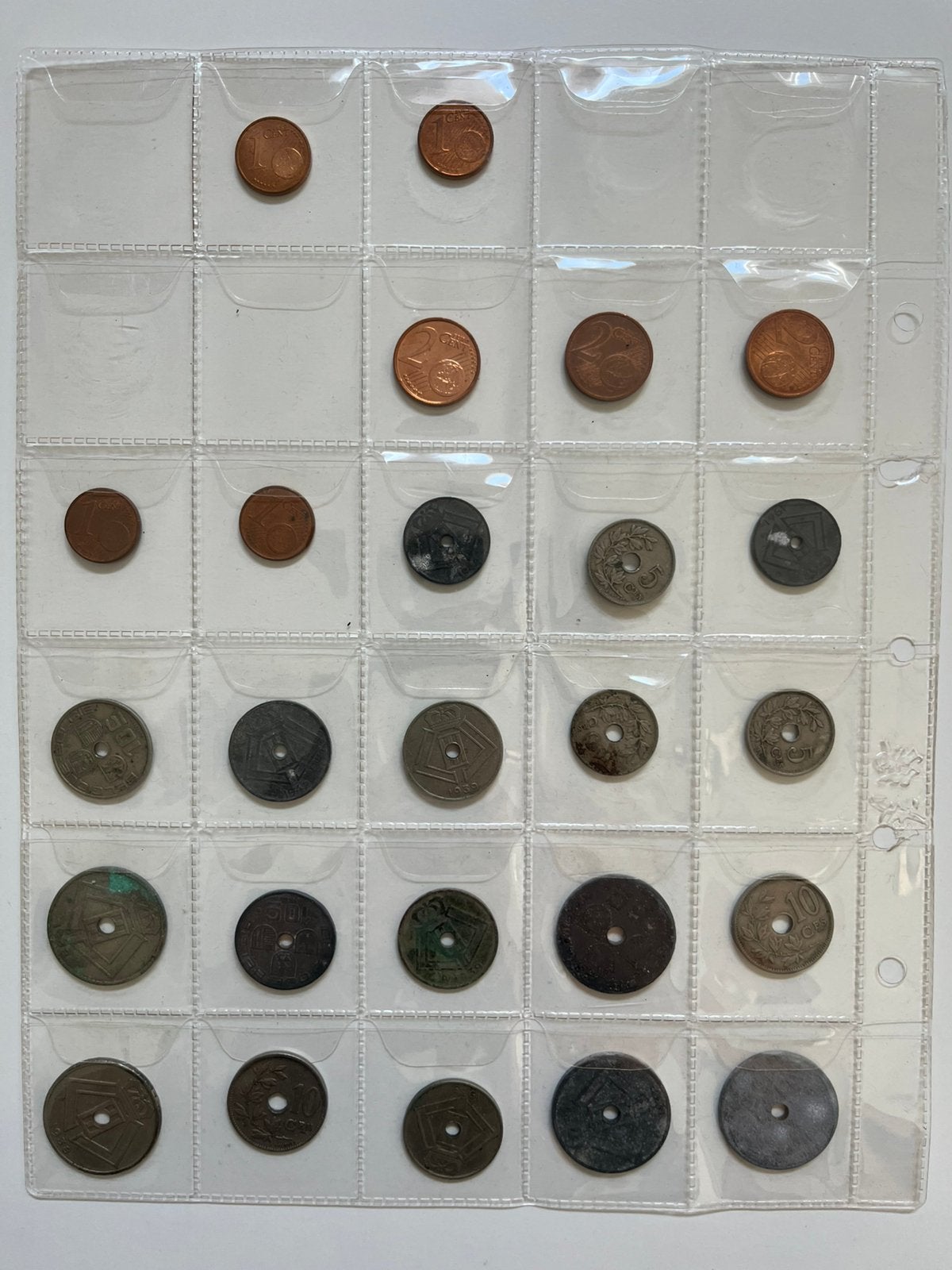 Lot oude geldmunten, Timbres & Monnaies, Enlèvement ou Envoi, Belgique, Autres valeurs, Monnaie en vrac