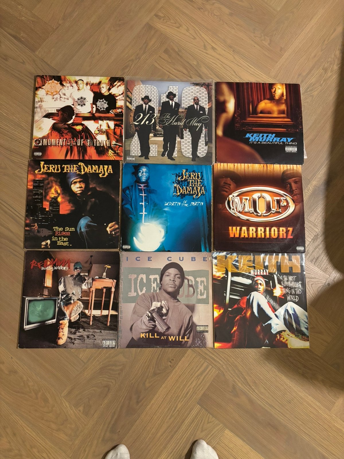 Lp’s OG 90’s en 00’s hiphop vinyl: jeru the damaja, ice cube, Cd's en Dvd's, Vinyl | Hiphop en Rap, Ophalen of Verzenden, Zo goed als nieuw