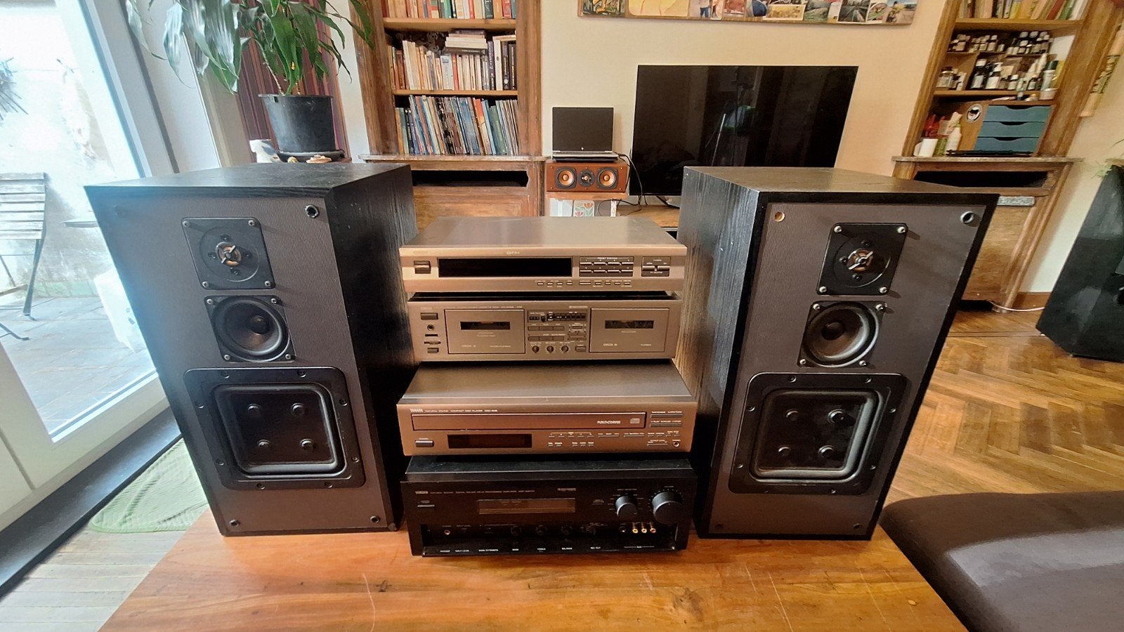 Magnifique ensemble Hi-Fi Yamaha et Sony de Haute Qualité, Enlèvement, Utilisé