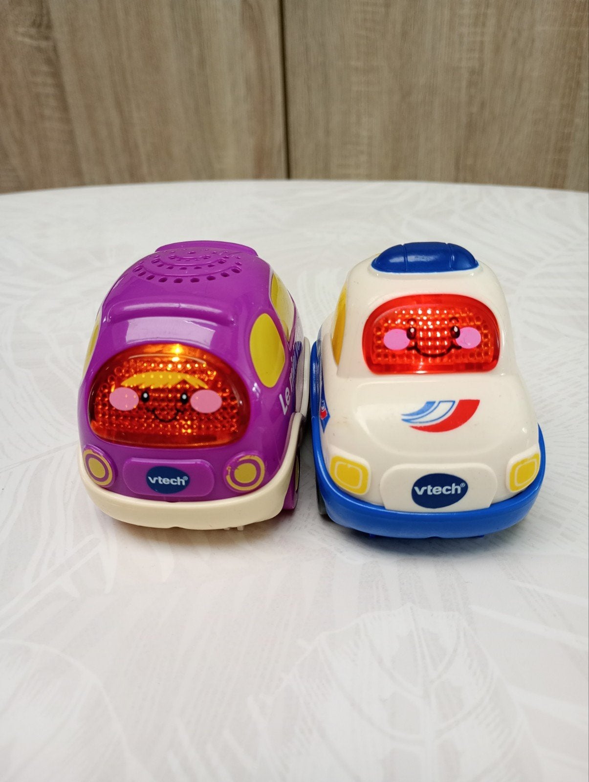 Lot de 2 voitures VTech Tut Tut Bolides (Erwan & Mathis), Enlèvement ou Envoi