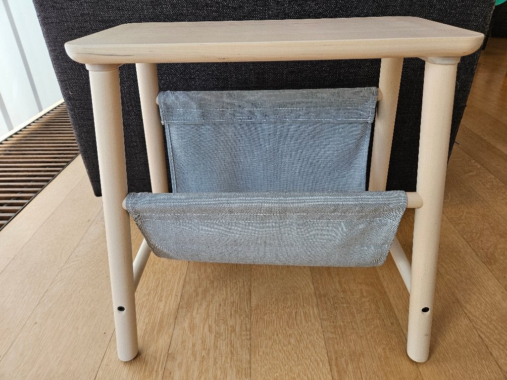 bijzettafeltje / tijdschriftrekje Vilto | berken, Maison & Meubles, Tables | Dessertes, Moins de 25 cm, Scandinavisch, Comme neuf