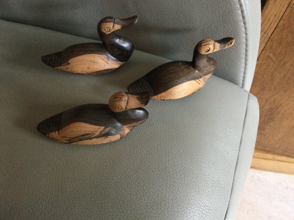 CANARDS EN BOIS MASSIF, Antiquités & Art, Enlèvement ou Envoi