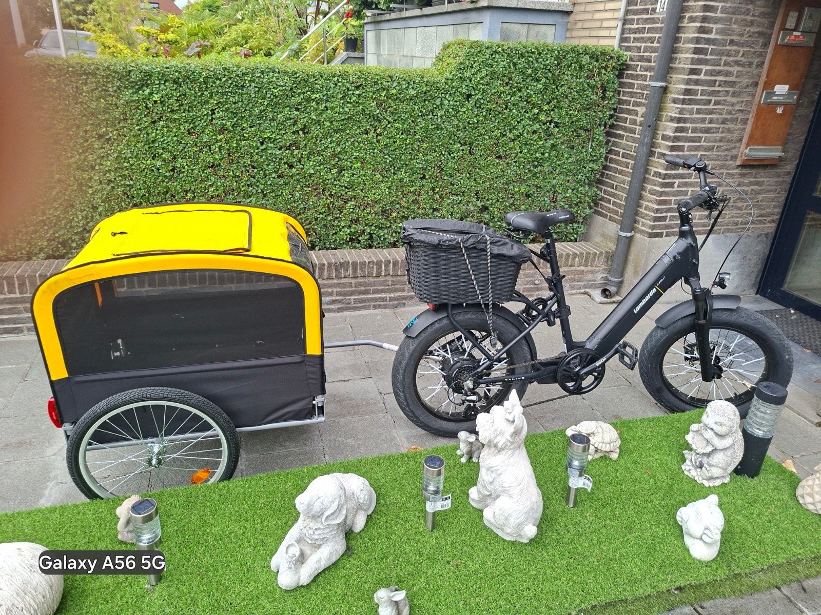 achat d'une remorque à vélo... nouveau prix 349€, Remorque pour chien, 40 à 60 kg, Pliable, Enlèvement