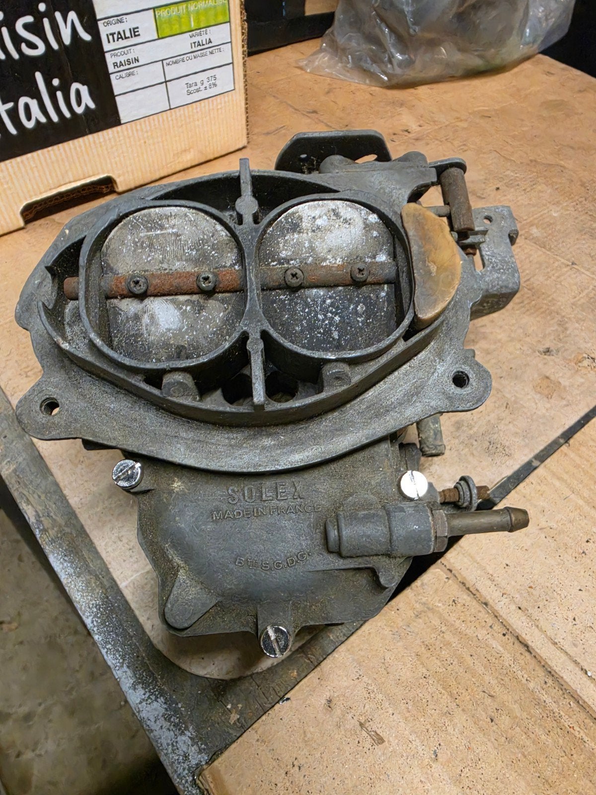 Carburateur double SOLEX français, Enlèvement ou Envoi, Renault