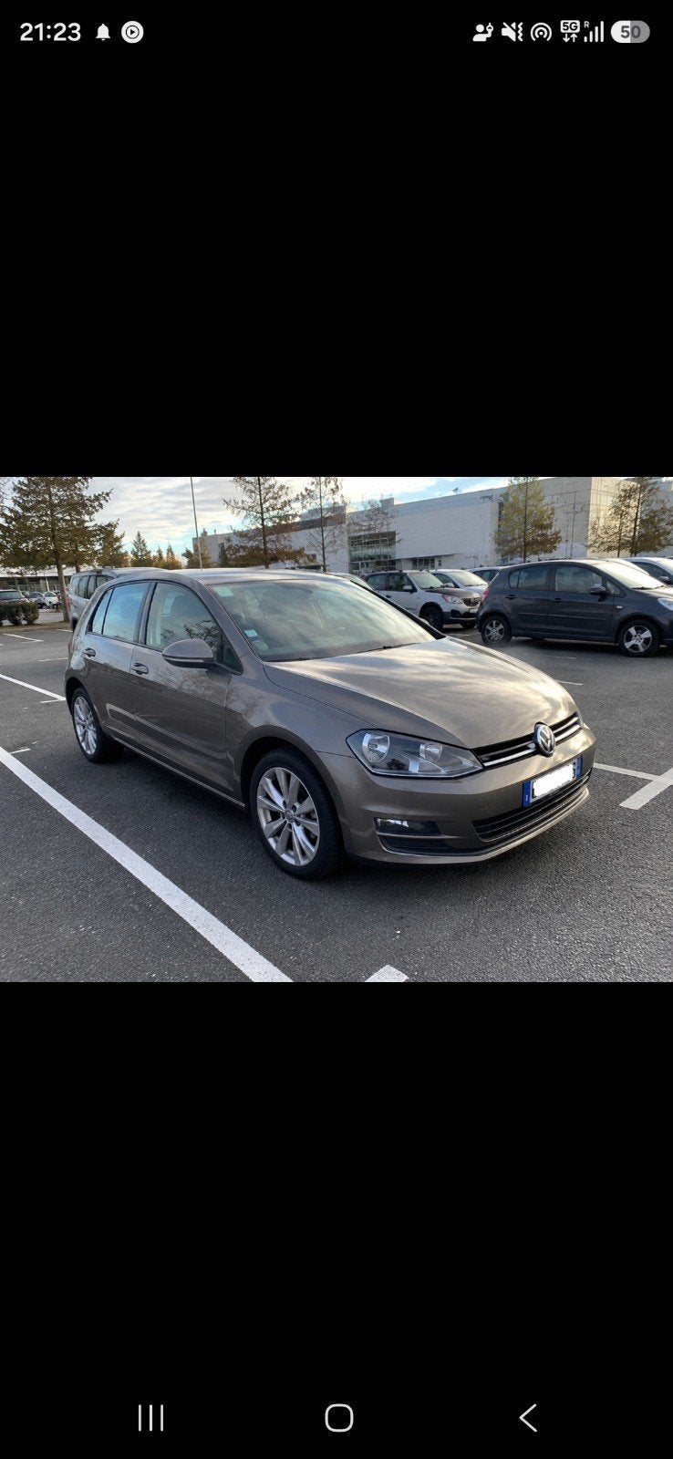 golf 7 2.0 tdi 150cv, Argent ou Gris, Achat, 4 portes, Boîte manuelle