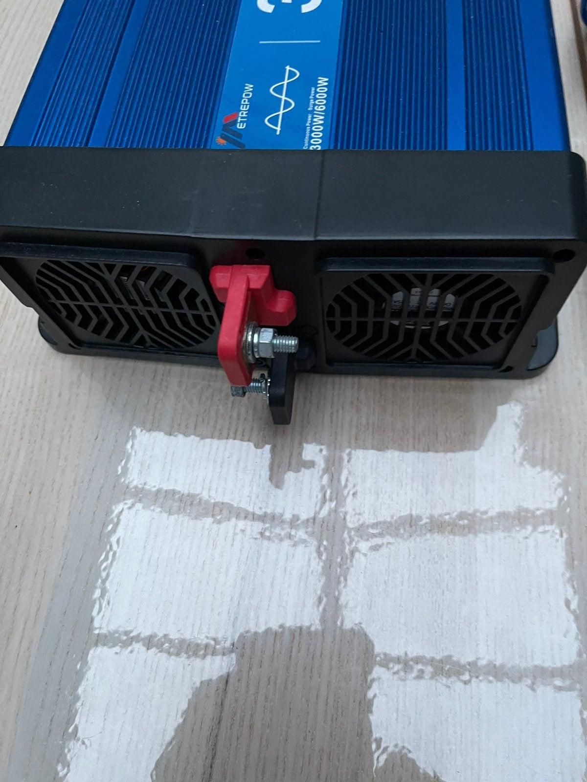 Omvormer 3000watt piek 6000watt, Ophalen