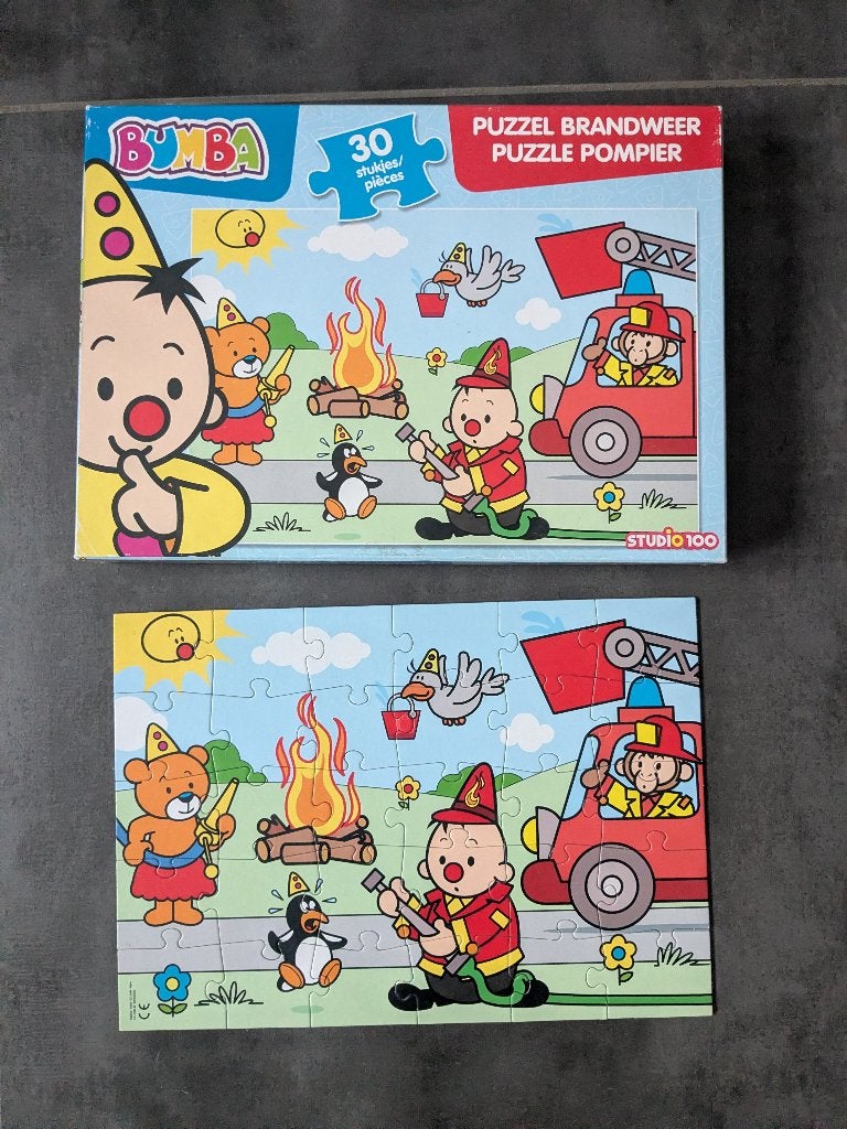 Speelgoed - puzzel - Bumba - 30 stuks, Kinderen en Baby's, Ophalen of Verzenden, 10 tot 50 stukjes, Gebruikt