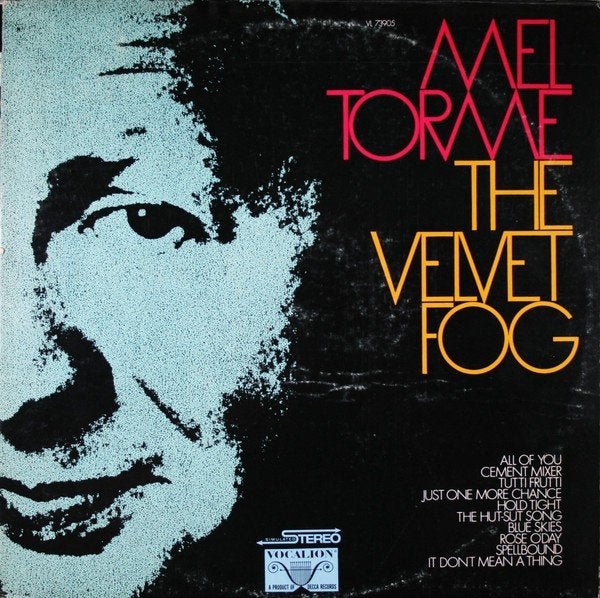 Mel Tormé – The Velvet Fog, Cd's en Dvd's, Vinyl | Jazz en Blues, LP, Fotohoes, Ophalen of Verzenden, 12 inch