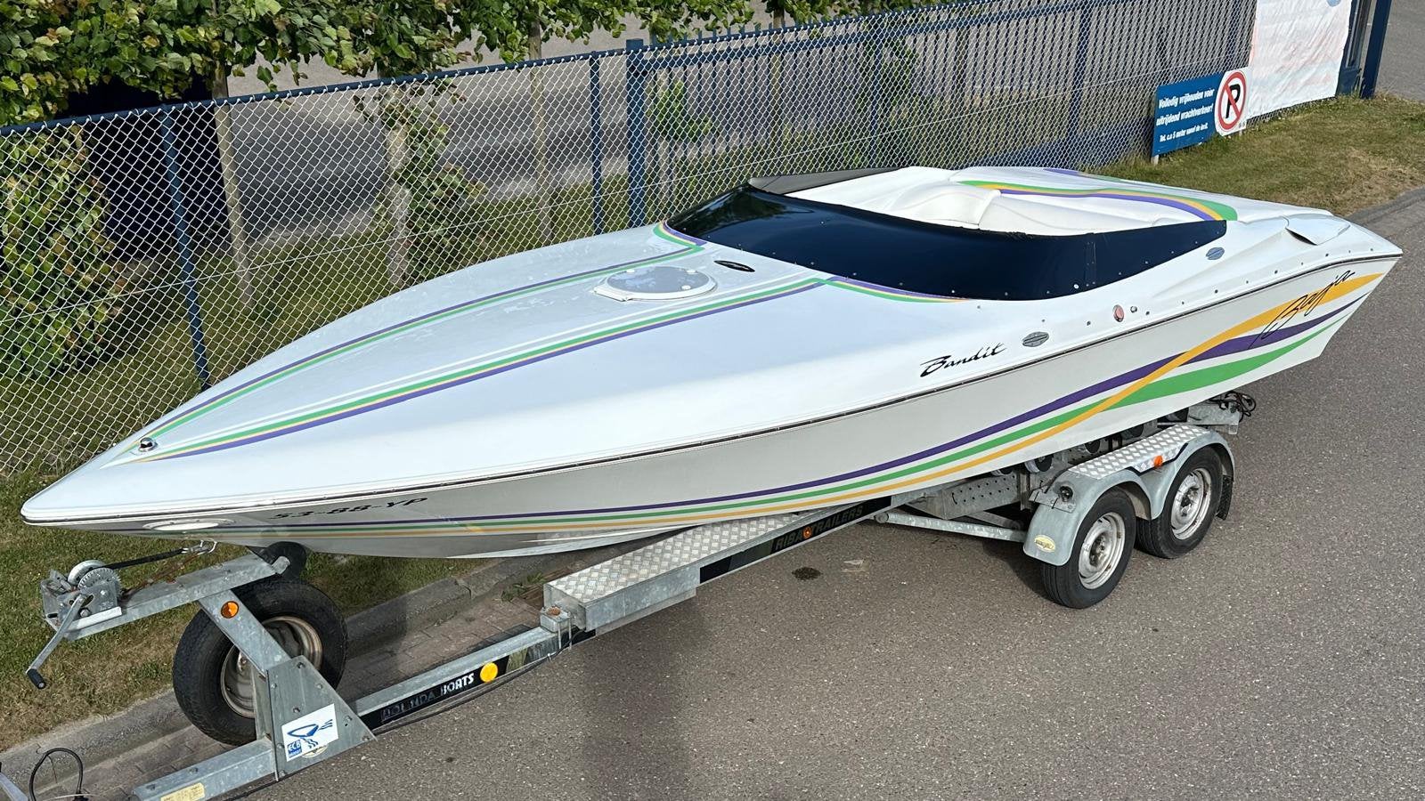 Baja ll 242 7.4 V8 454 BigBlock powerboat speedboot, Watersport en Boten, Speedboten, Ophalen, Overige merken, Binnenboordmotor