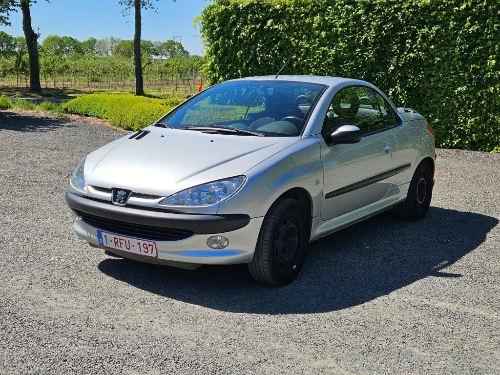 Peugeot 206 CABRIO, Autos, Argent ou Gris, Achat, Cabriolet, Boîte manuelle