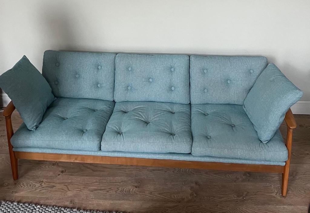 Canapé vintage des années 50, pièce unique !, Enlèvement, Maison et Meubles