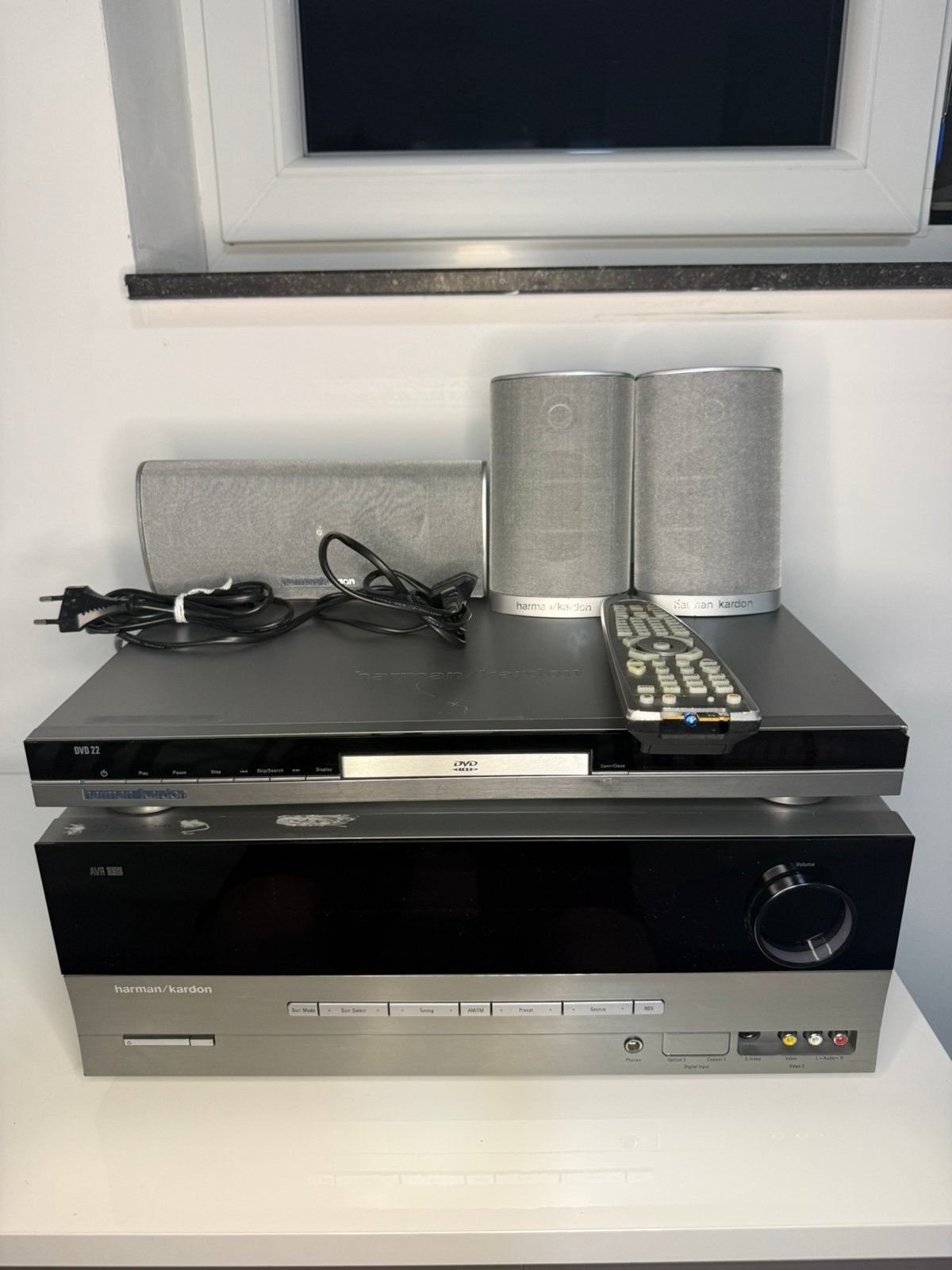 Harman Kardon Home Cinema Set, Audio, Tv en Foto, Home Cinema-sets, 70 watt of meer, Zo goed als nieuw, 5.1-systeem, Dvd-speler
