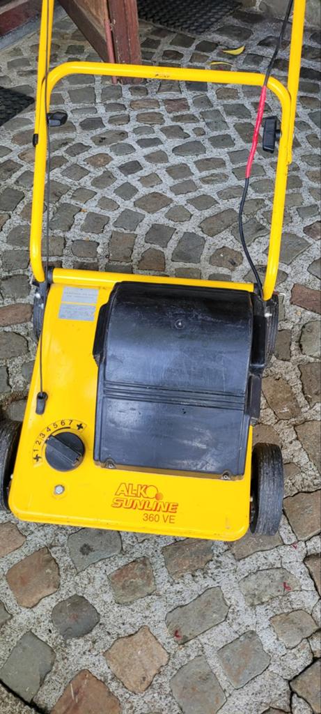 Alko elektrische verticuteermachine, geel, Ophalen, Elektrisch
