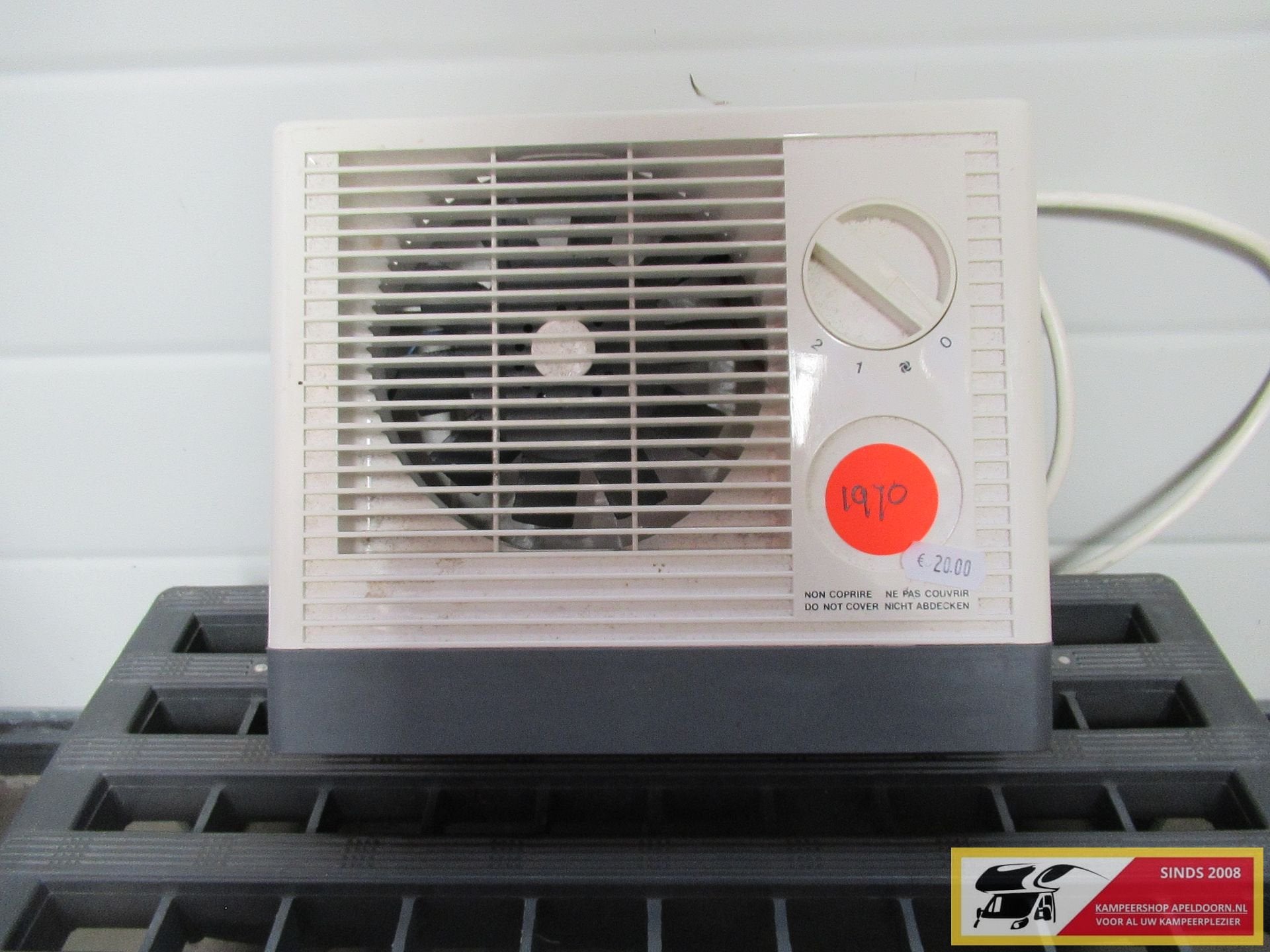 ventilator kachel nr. 1970, Gebruikt, -, -, Ophalen of Verzenden