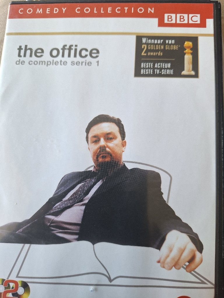 The Office, BBC, serie 1, ndl ondertiteld, Cd's en Dvd's, Ophalen of Verzenden, Zo goed als nieuw