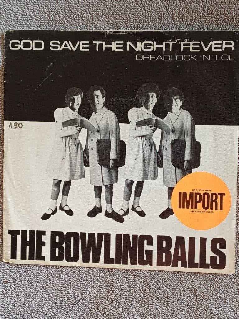 The Bowling Balls – God Save The Night Fever  Synth-pop, Enlèvement ou Envoi, Utilisé, Pop, Autres types