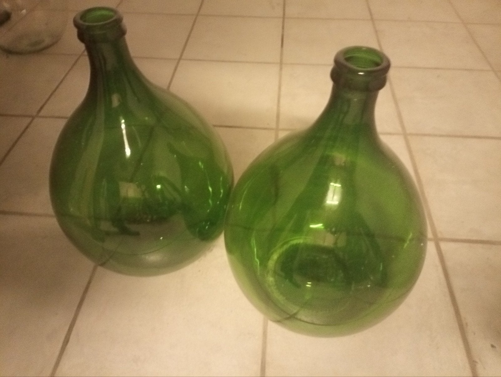 gisting fles, Enlèvement, Utilisé