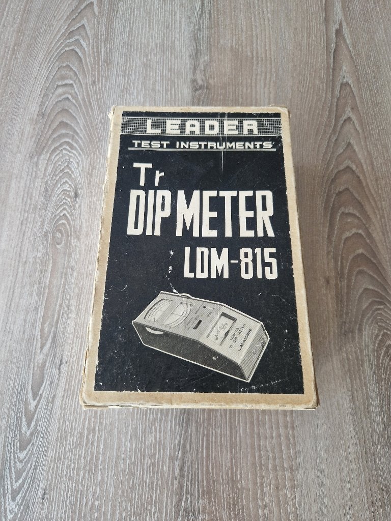 Leader Tr DIP meter LDM-815, Ophalen of Verzenden, Gebruikt