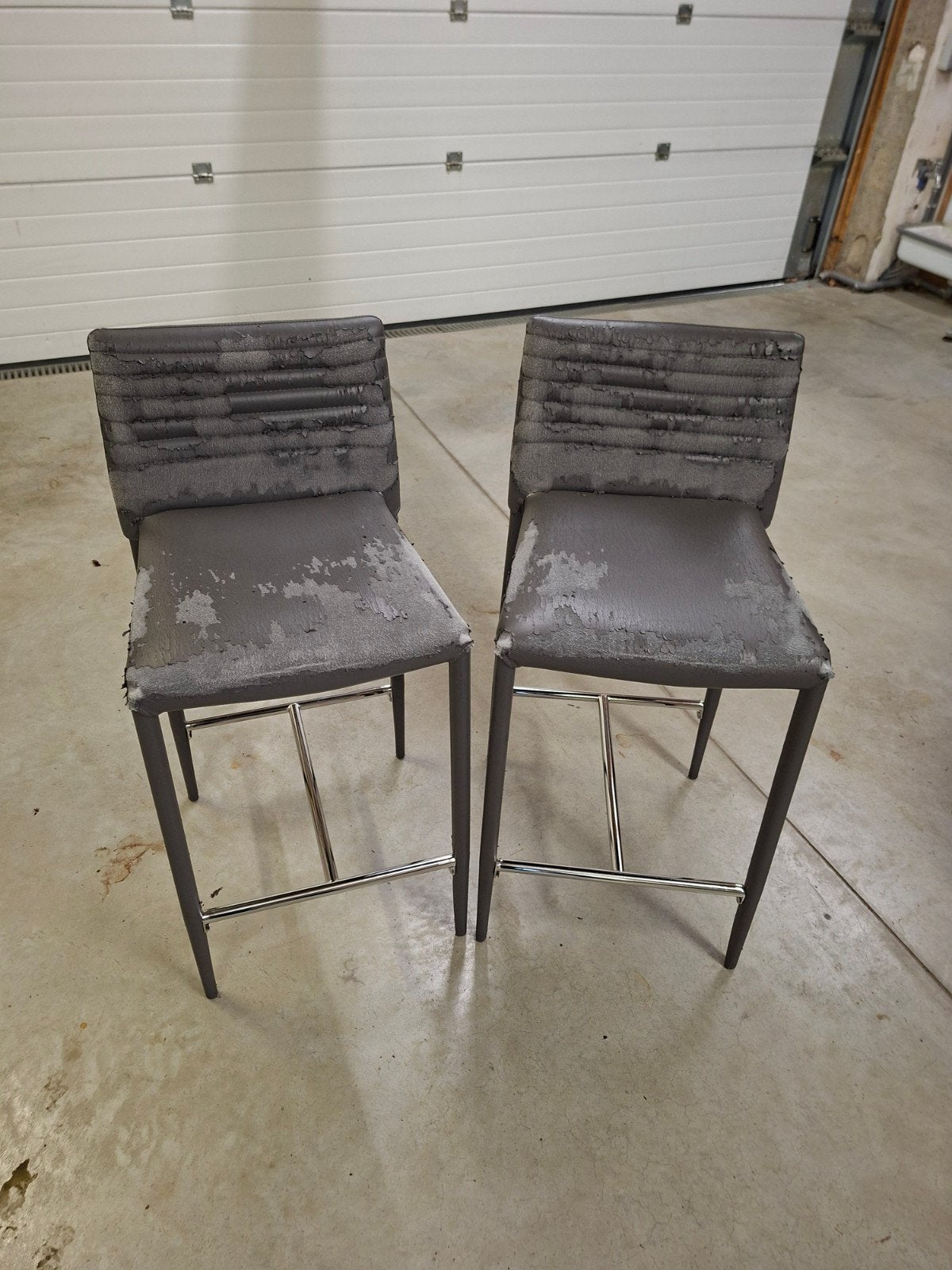 2 tabourets de bar/cuisine, 2 krukken, Ophalen