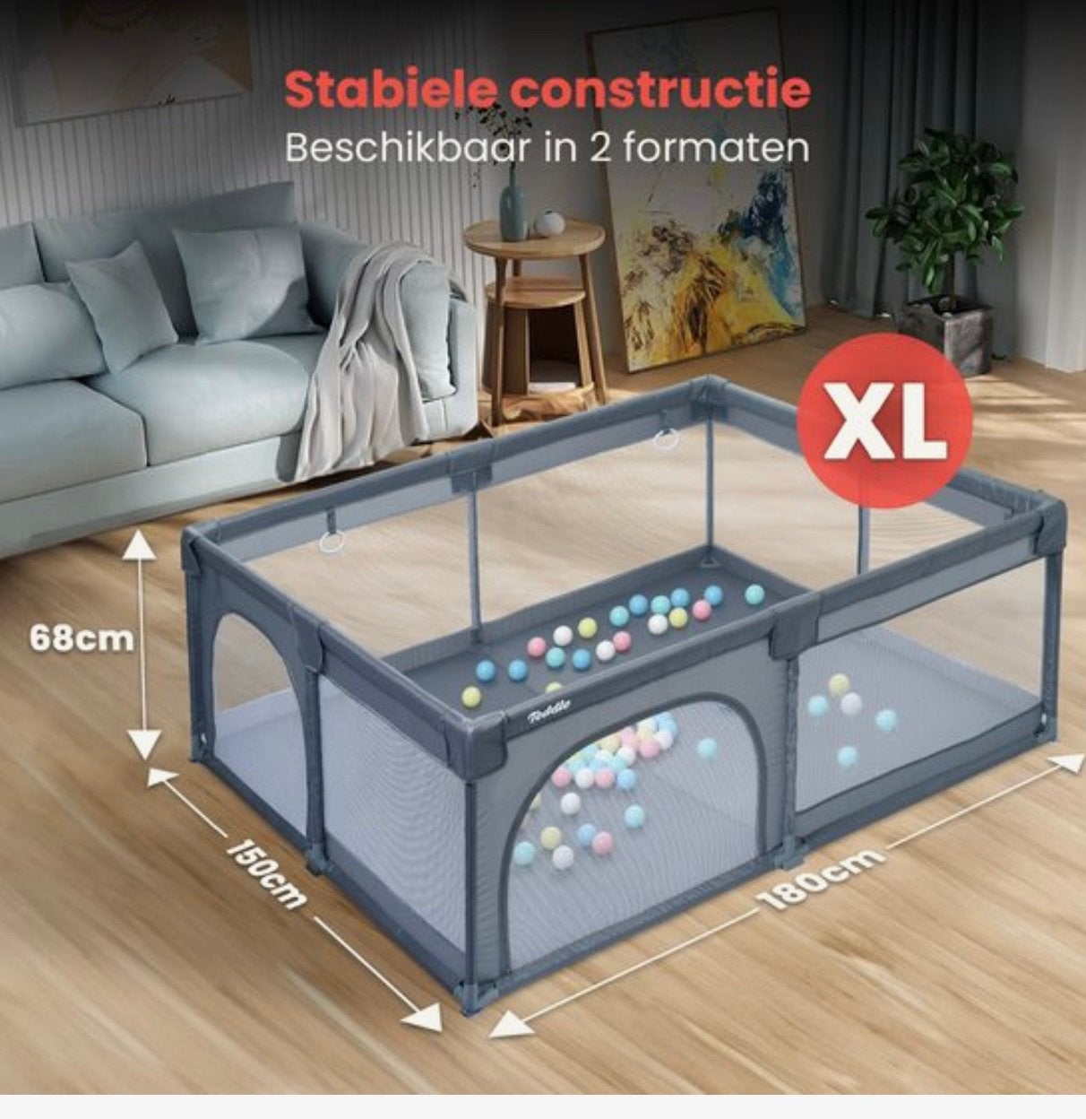 Grondbox, Kinderen en Baby's, Babyparken, Ophalen of Verzenden, Zo goed als nieuw