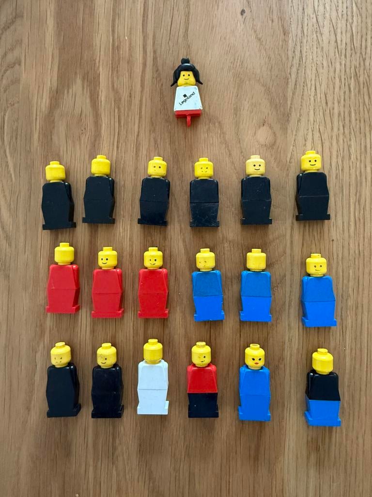 Pré-minifigs Lego vintage des années 70, Enlèvement ou Envoi, Utilisé, Minifigurine, Lego