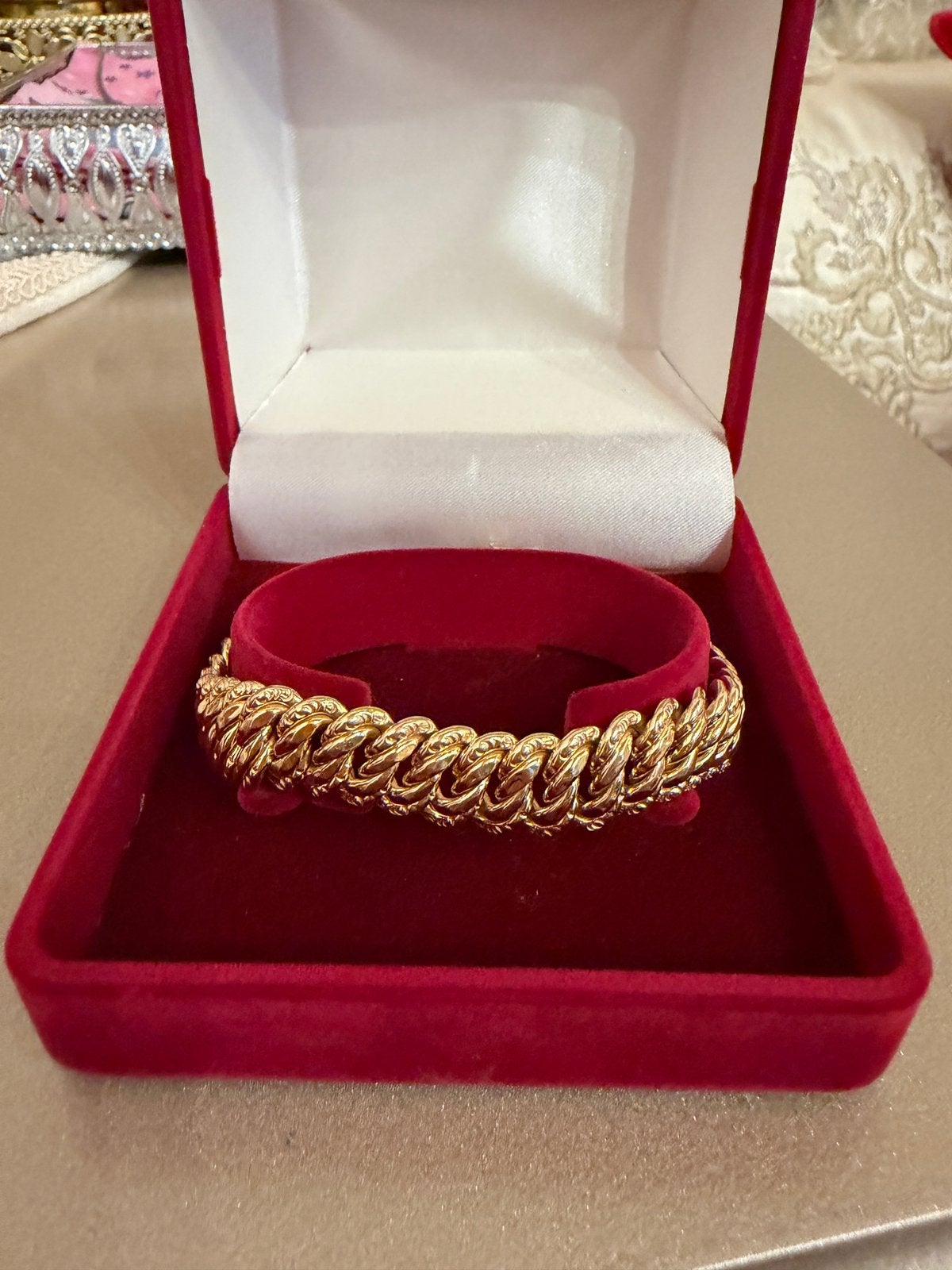 18k gouden armband, Ophalen, Zo goed als nieuw, Goud, Goud