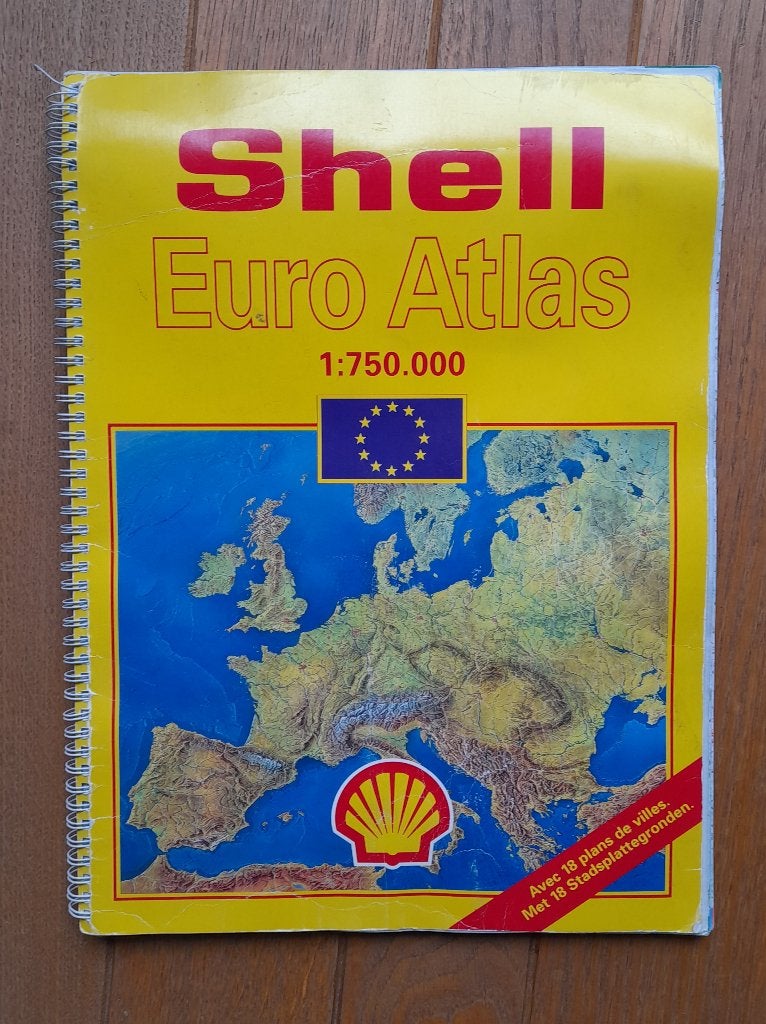 Euro Atlas – Shell, Enlèvement ou Envoi, Autres atlas, 2000 à nos jours, Utilisé