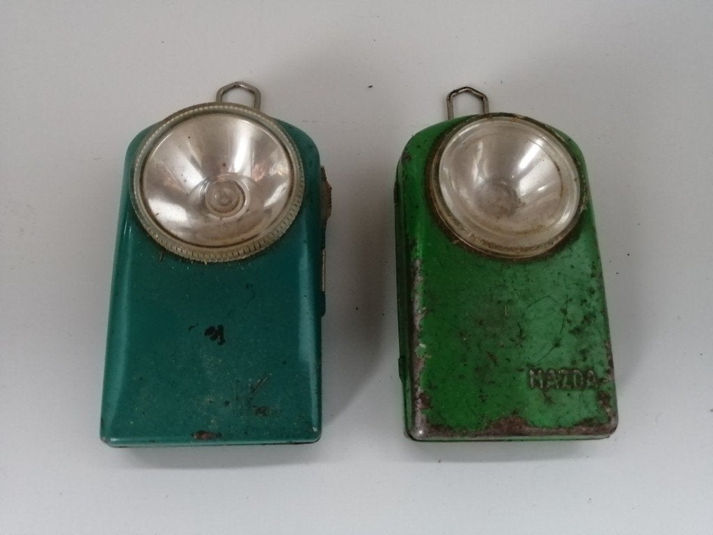 Vintage zaklampjes, Antiek en Kunst, Antiek | Verlichting, Ophalen of Verzenden