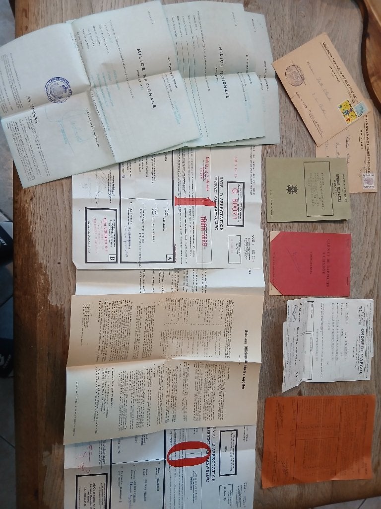 Partij nominatieve ABL-documenten, Verzenden, Landmacht, Foto of Poster