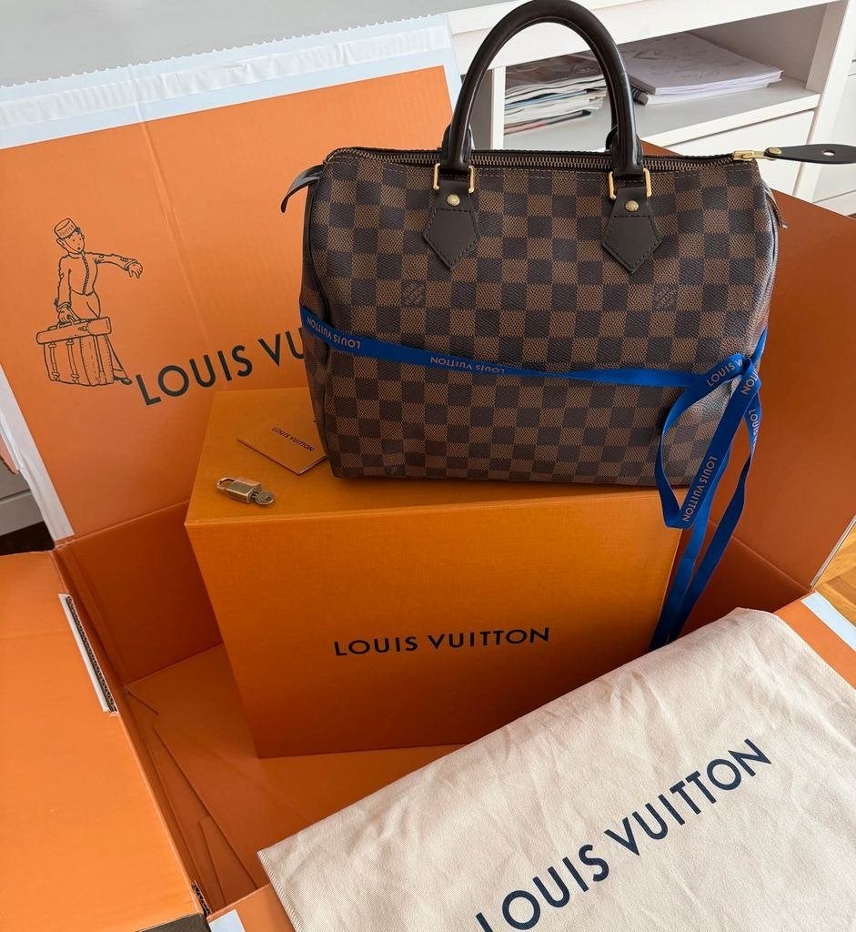 Louis Vuitton Speedy 30 – origineel, Ophalen of Verzenden, Nieuw, Zwart, Handtas