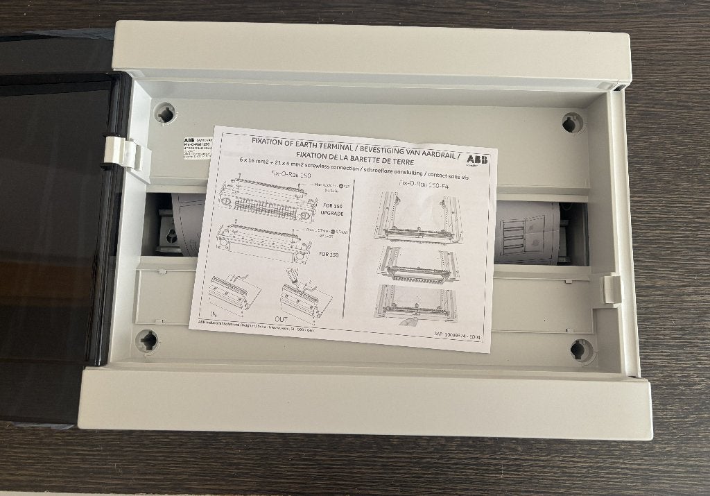 ABB Verdeelkast Fix-O-Rail 150, Doe-het-zelf en Bouw, Elektriciteit en Kabels, Ophalen, Nieuw, ABB, Groepenkast