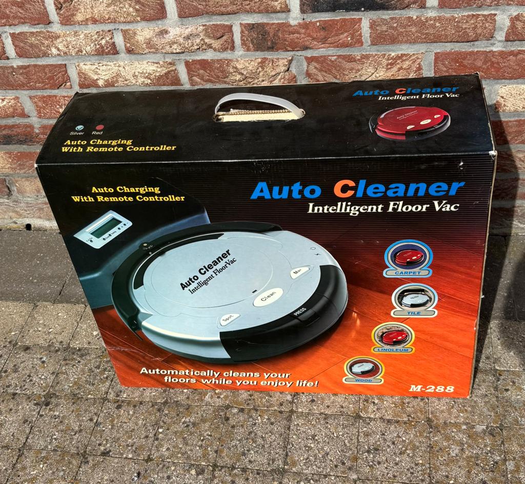 Robotstofzuiger nieuw in doos, Elektronische apparatuur, Ophalen, Overige merken, Robotstofzuiger, Reservoir