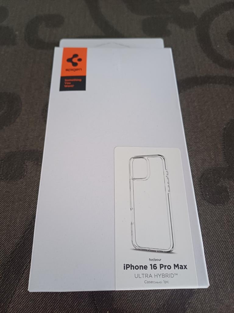 Iphone 16 pro max crystal clear cover(nieuw), Ophalen of Verzenden