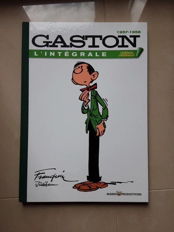 Gaston l’intégrale version originale 1957-1958 très rare, Livres, BD, Enlèvement ou Envoi, Une BD, Comme neuf, Franquin