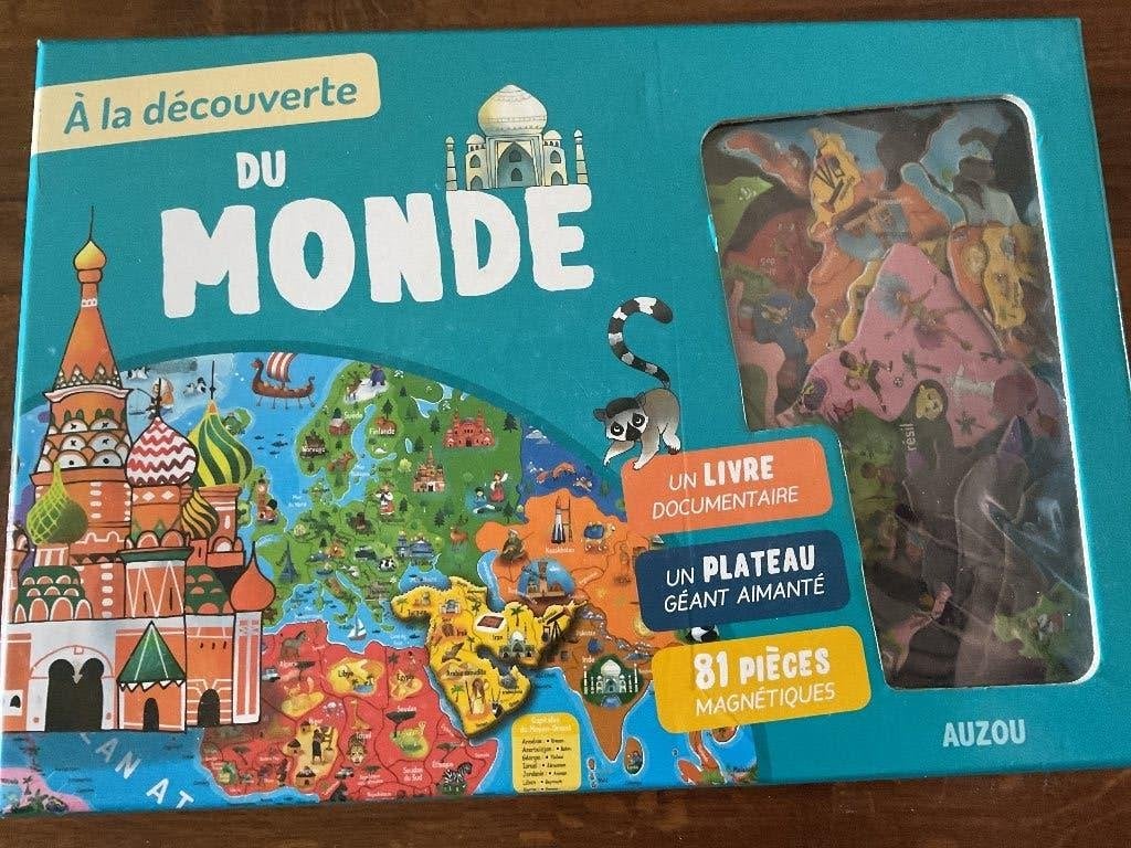À la découverte du monde Auzou, Enlèvement, Comme neuf, Puzzles