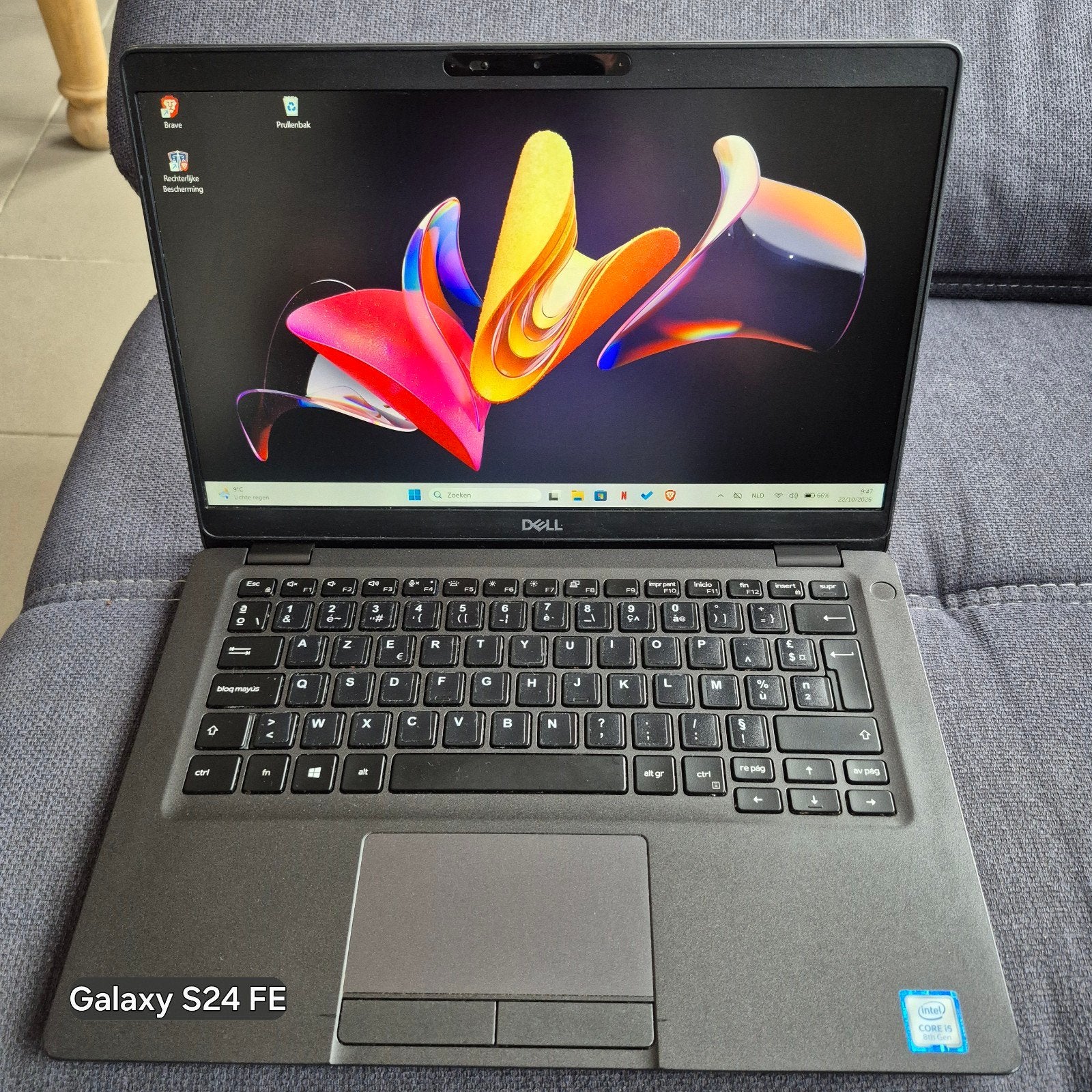 Dell Latitude 5300 15.6 intel core i5., 15 inch, Ophalen of Verzenden, Zo goed als nieuw, Azerty