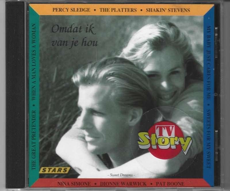 CD Omdat Ik Van Je Hou TV Story, Cd's en Dvd's, Cd's | Rock, Ophalen of Verzenden, Zo goed als nieuw, Verzamelalbum, Poprock