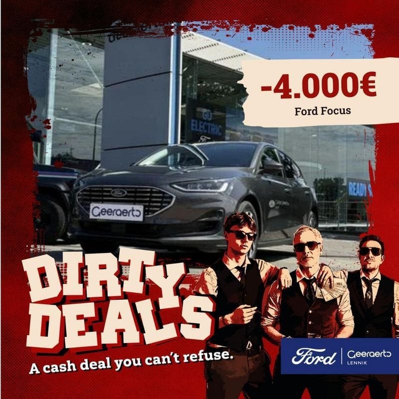 Ford Focus EcoBoost mHEV Titanium, Focus, Argent ou Gris, Achat, Entreprise