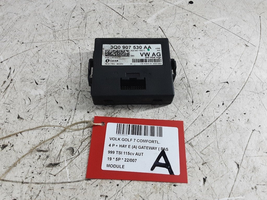 UNITE ELECTRONIQUE Volkswagen Golf VII (AUA) (3Q0907530AA), Volkswagen, Mevr. I. Hauben, Utilisé, Rue de l'Espoir 34 34
4030  GRIVEGNÉE, BE