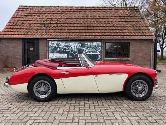 Austin Healey BJ7, 1963, Auto's, Austin, Particulier, Open dak, Benzine, Cabriolet, 2 deurs, Handgeschakeld, Rood, Overige kleuren